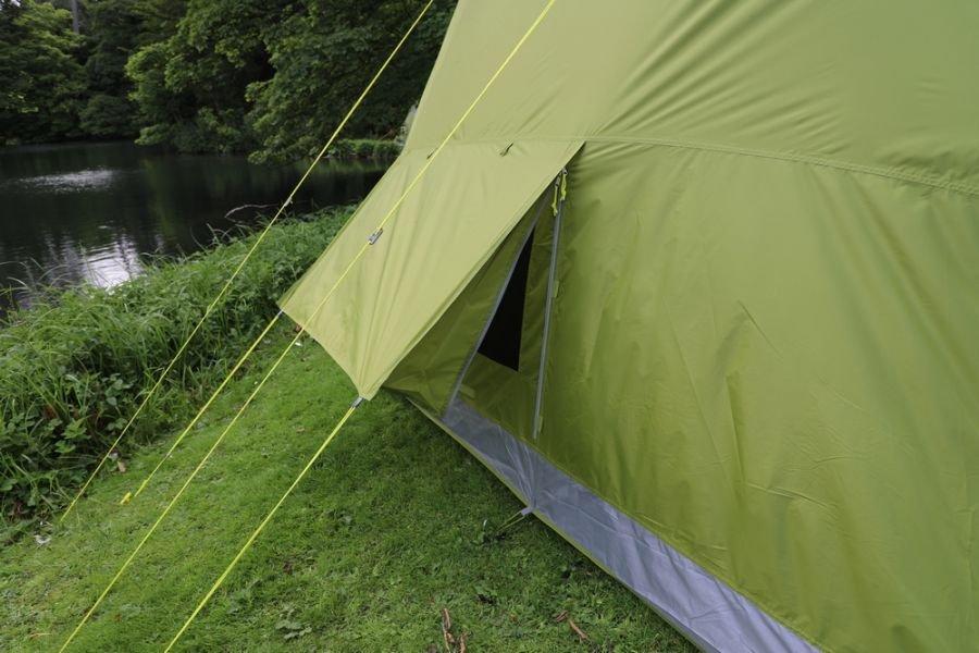 Avington Flow Air 500 5-Person Inflatable Tent - Green