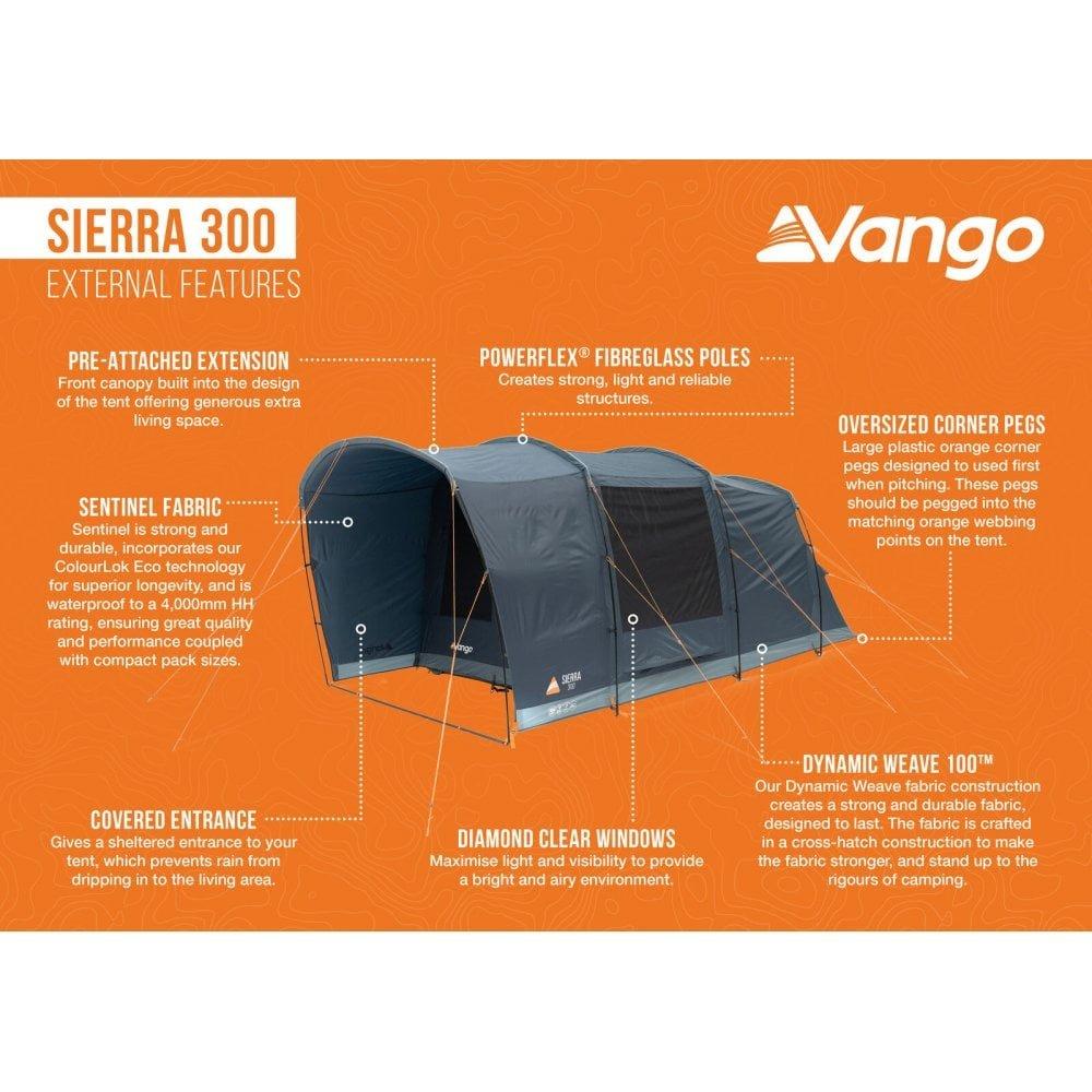 Sierra 300 (Poled) Tent