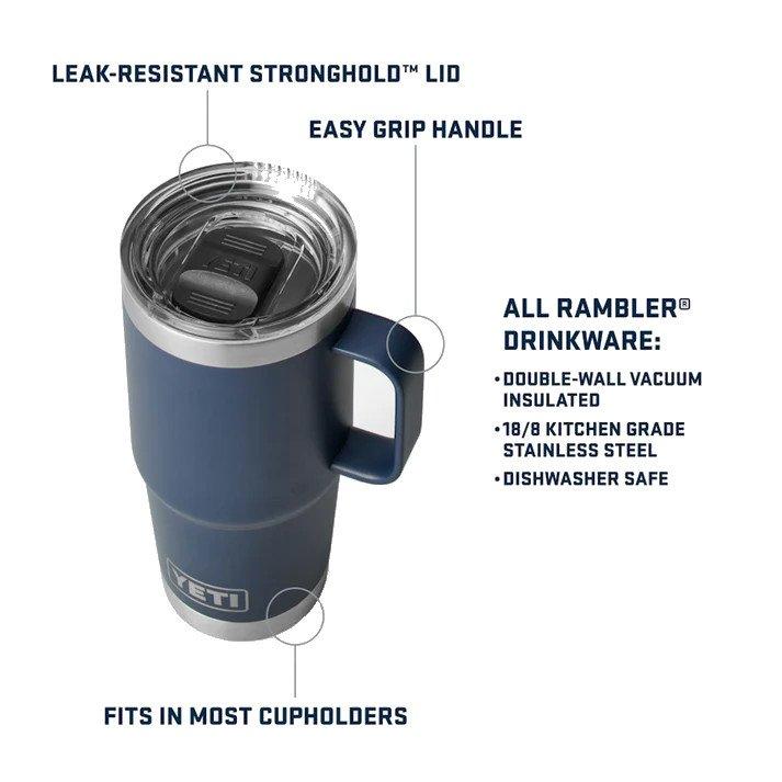 Rambler 20oz Travel Mug - Orange