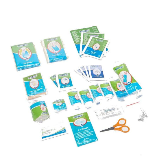 Deluxe First Aid Kit - Red