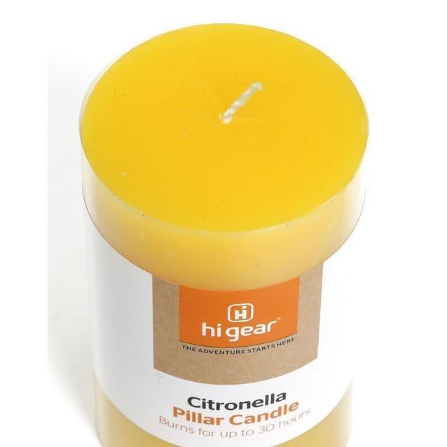 Citronella Pillar Candle