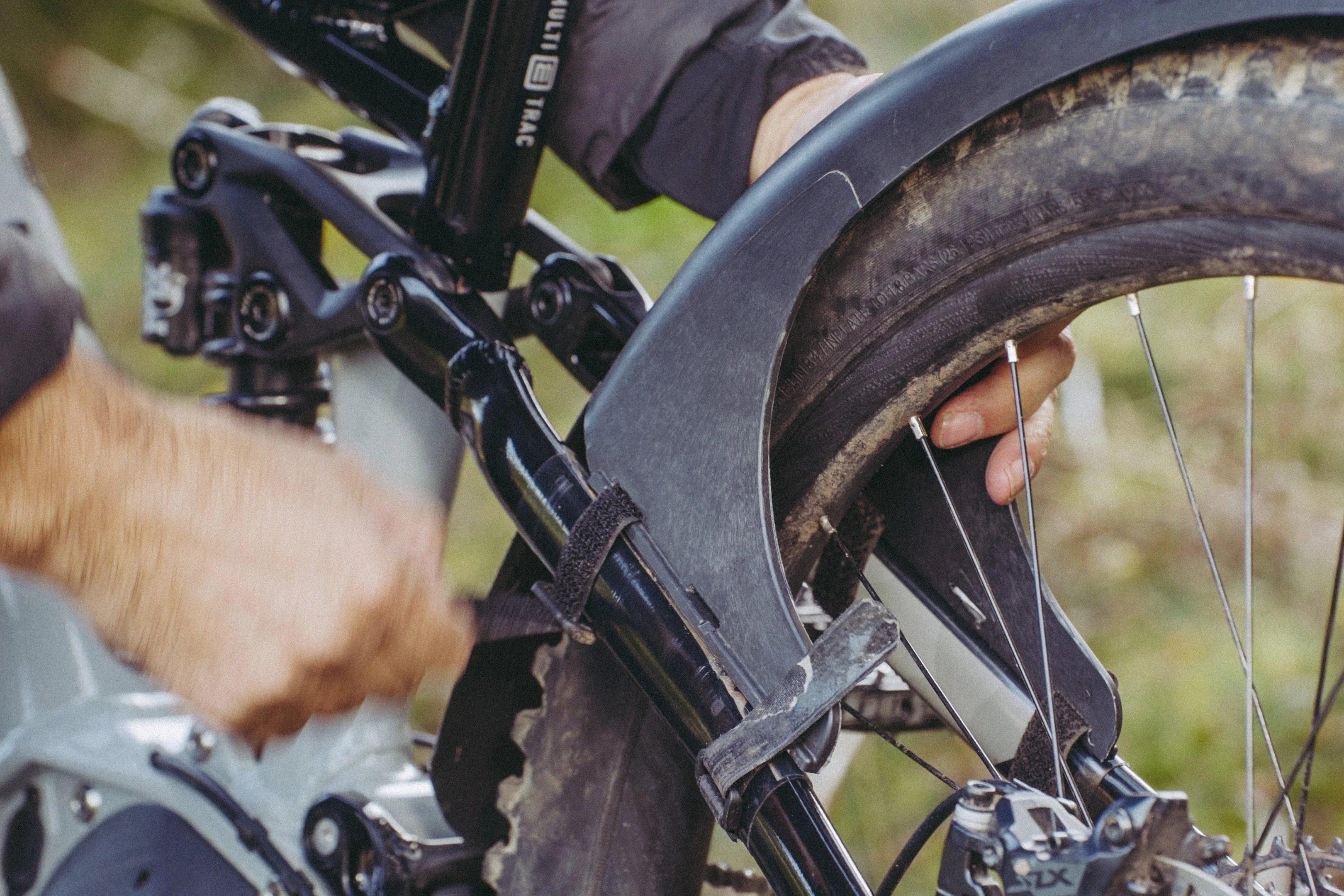 MK2 Rear Mudguard (Large) - Black