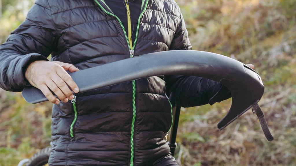 MK2 Rear Mudguard (Large) - Black