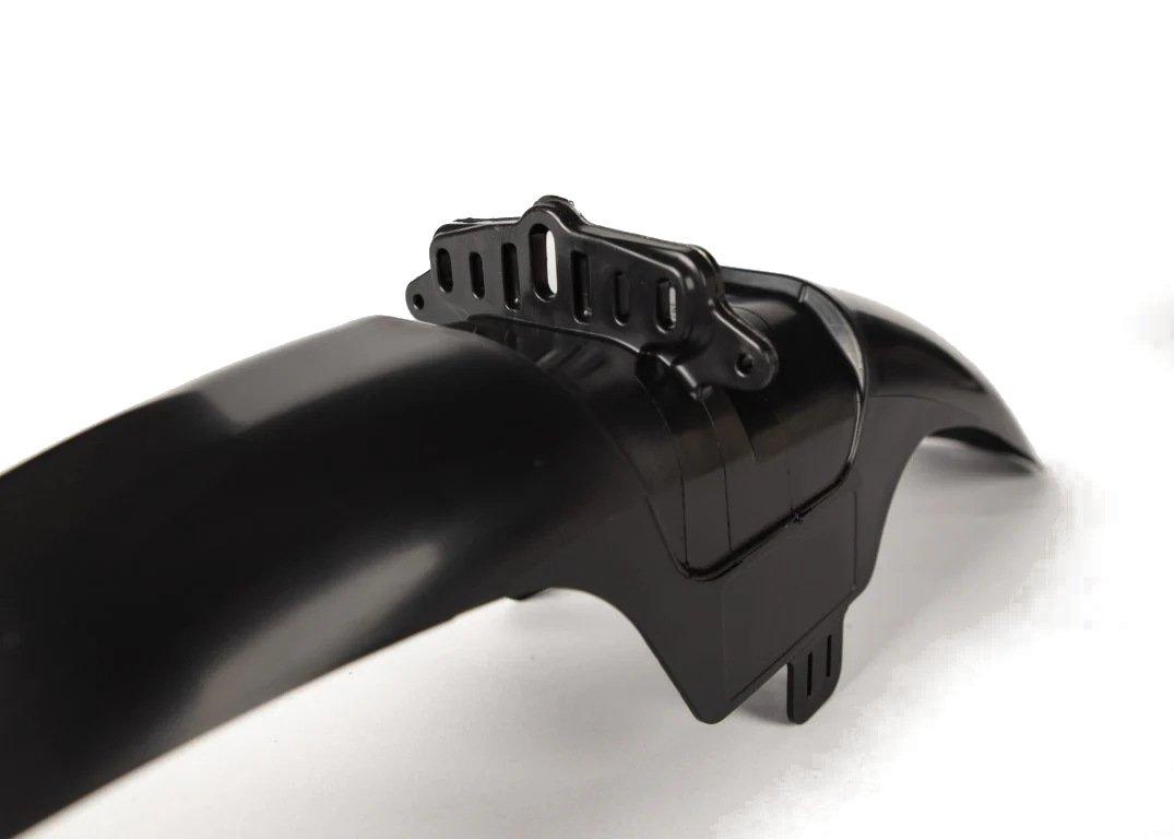 Evo Bolt-On Mudguard (Long) - Black