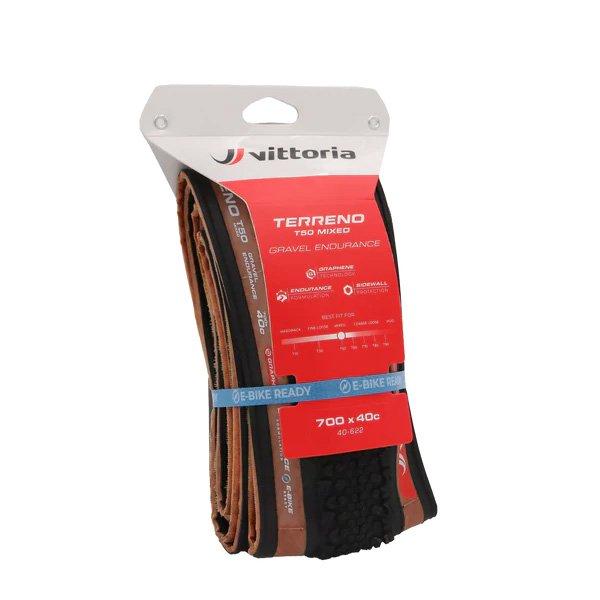 Vittoria Terreno T50 700X40C 2本セット Vittoria Terreno T50 Mixed 700x40c Tyre - Tan | Tiso