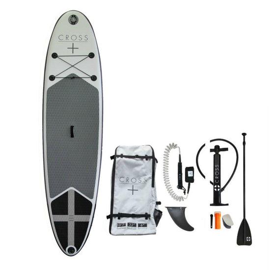10ft 7in Cross Inflatable Stand-up Paddleboard Package (SUP)