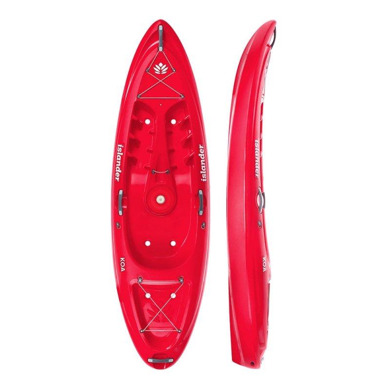 Koa Beach Single Sit-On-Top Kayak - Red