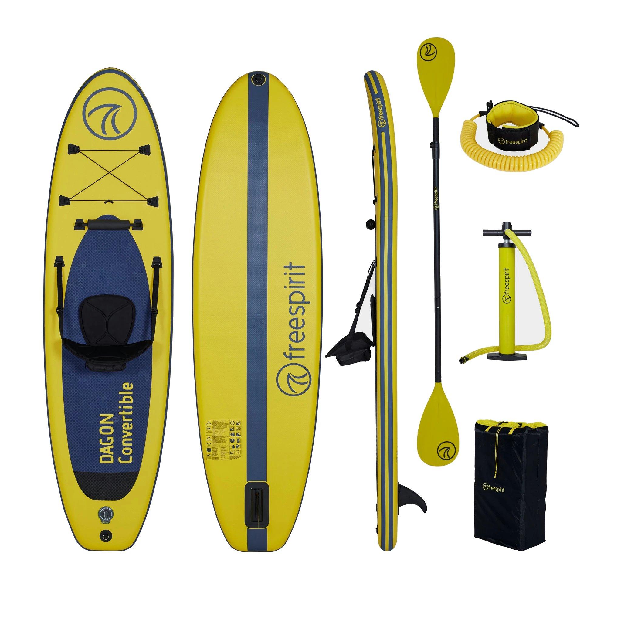 Dagon 10ft Inflatable Stand-Up Paddleboard Package | Tiso