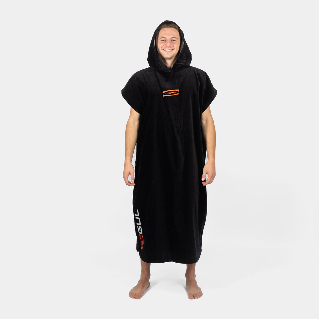 Changing Poncho Towel - Black
