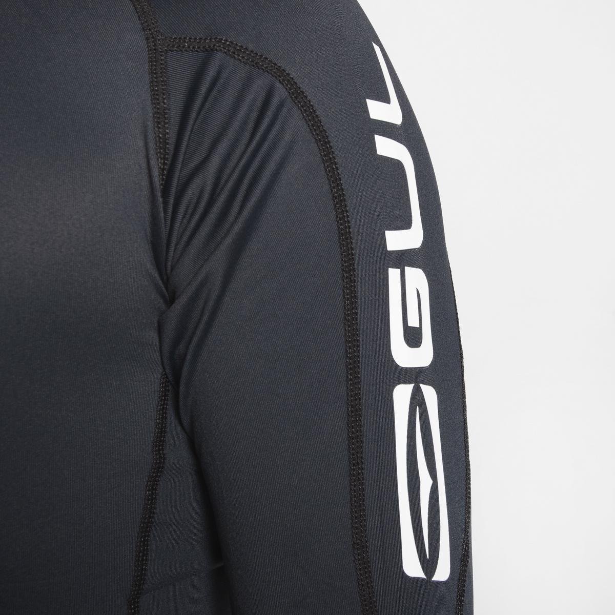 Men's UV Protection Long Sleeve Rashvest - Black
