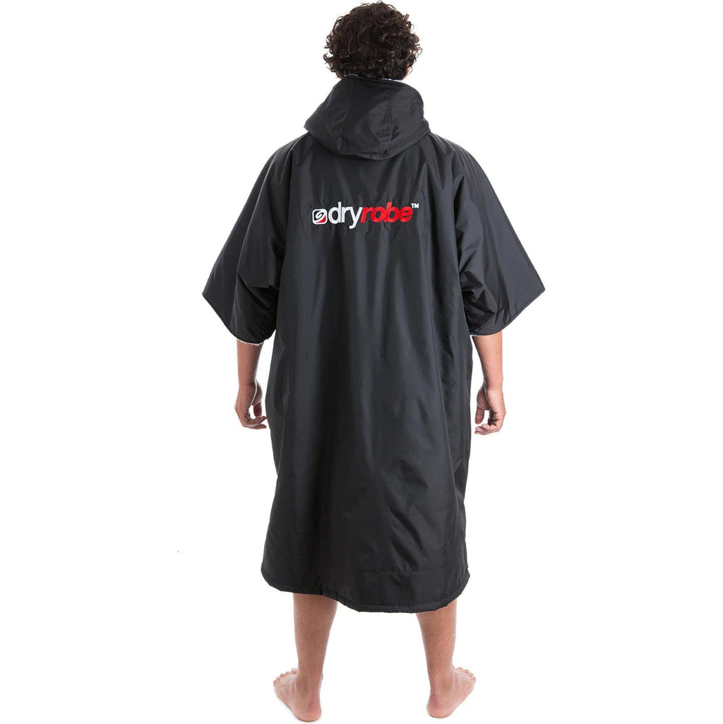 Advance Short Sleeve Dry Robe - Black/Grey