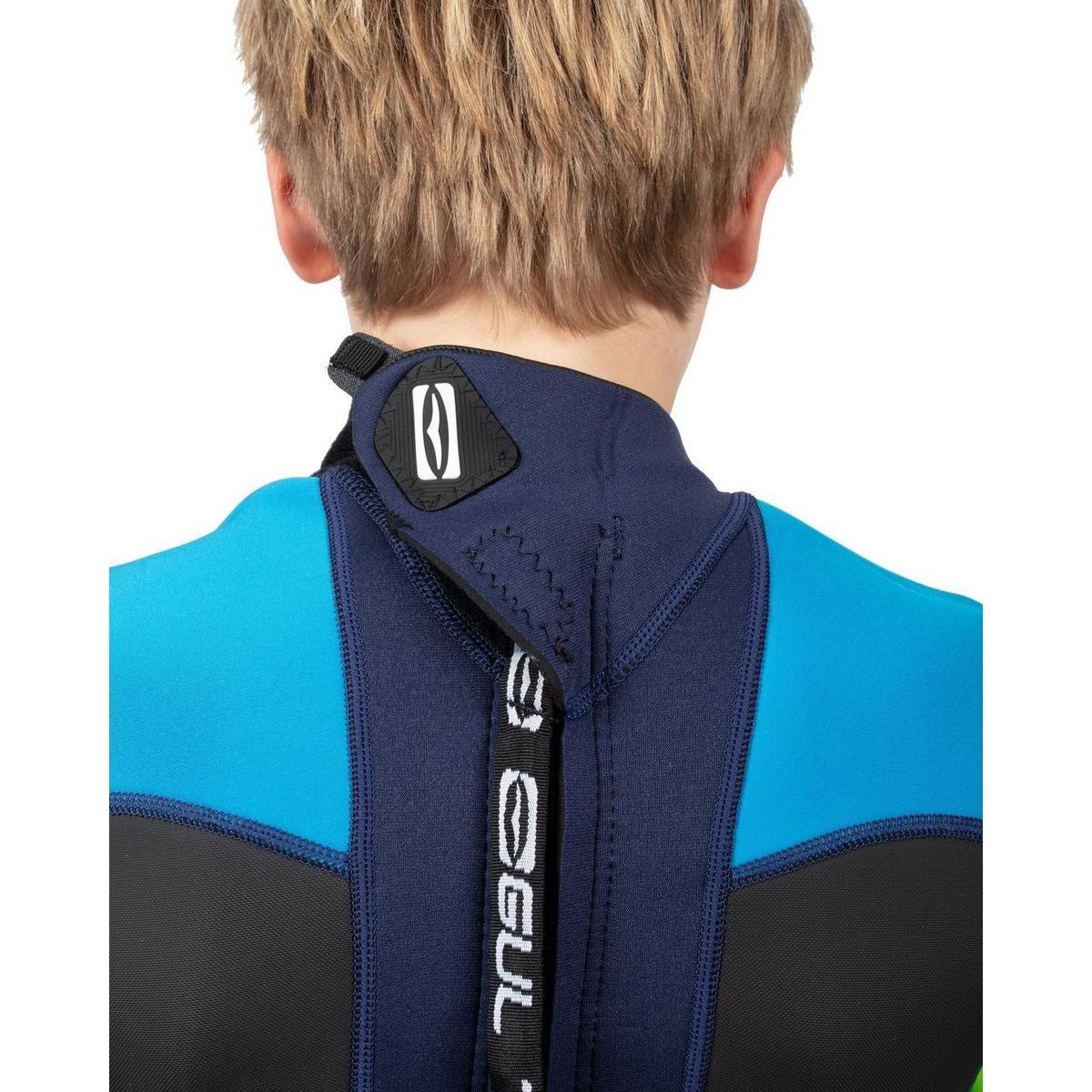 Kids Response 3/2mm Wetsuit - Navy/Lime