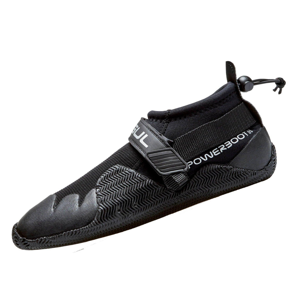 Unisex 3mm Strapped Power Slipper - Black