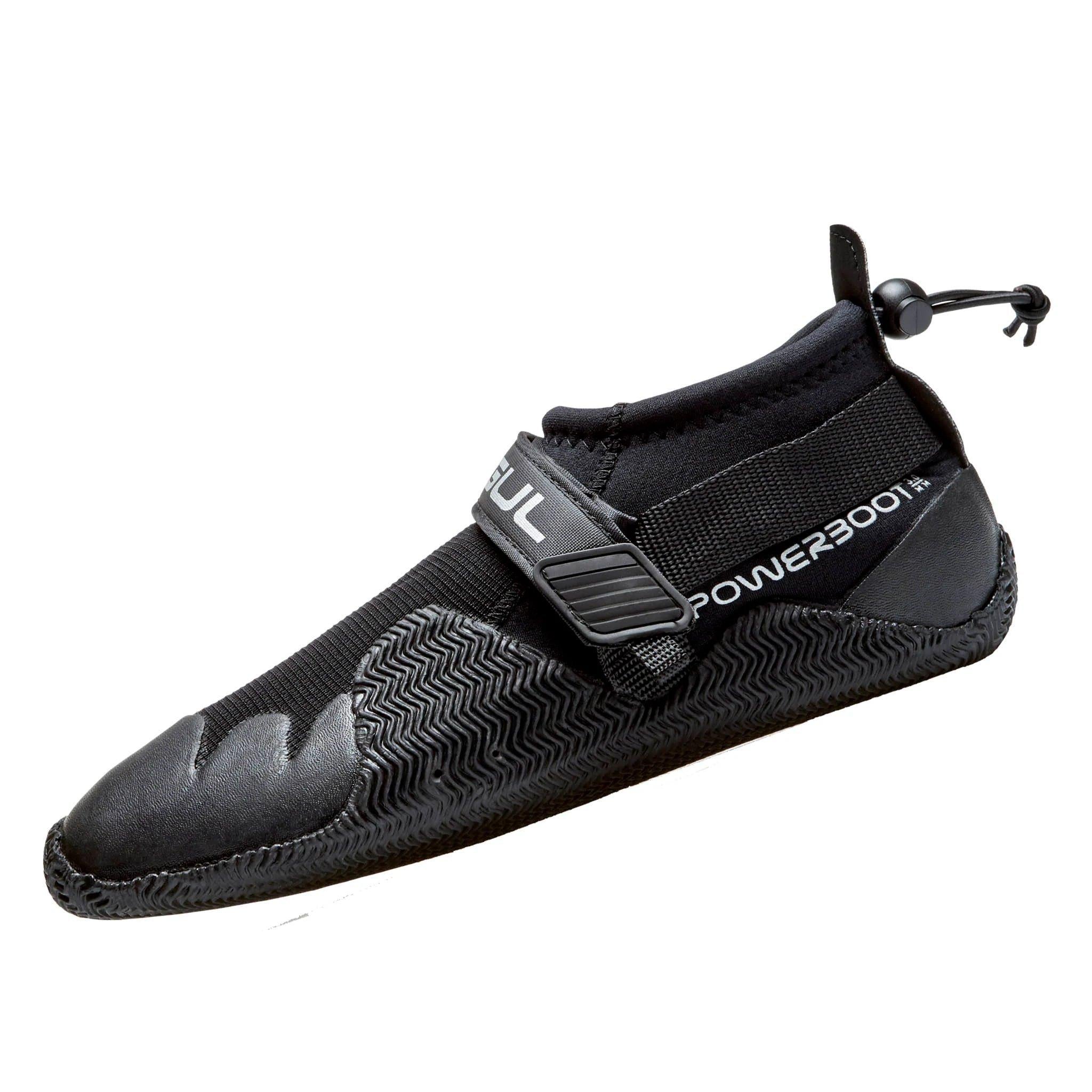 Unisex 3mm Strapped Power Slipper - Black