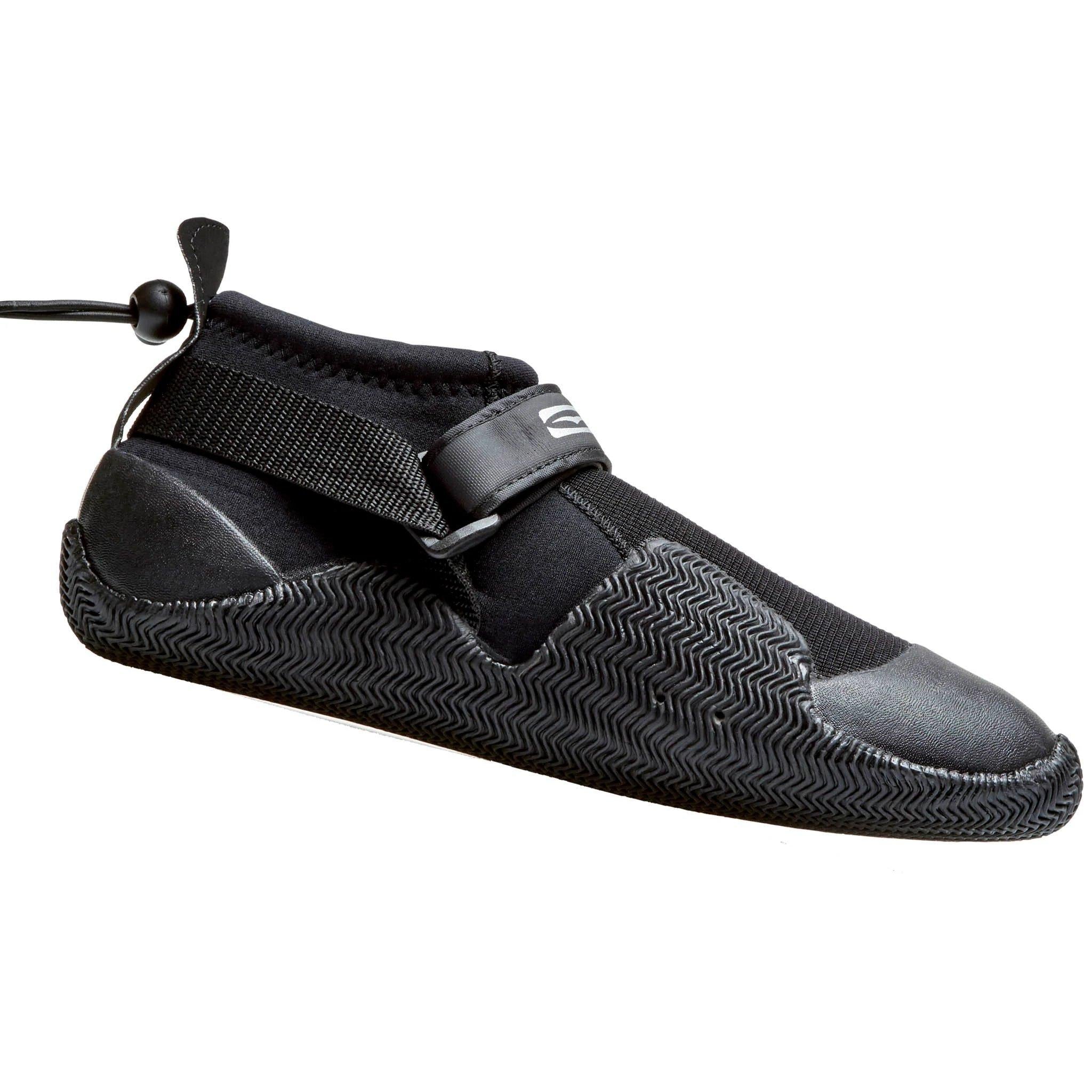 Unisex 3mm Strapped Power Slipper - Black