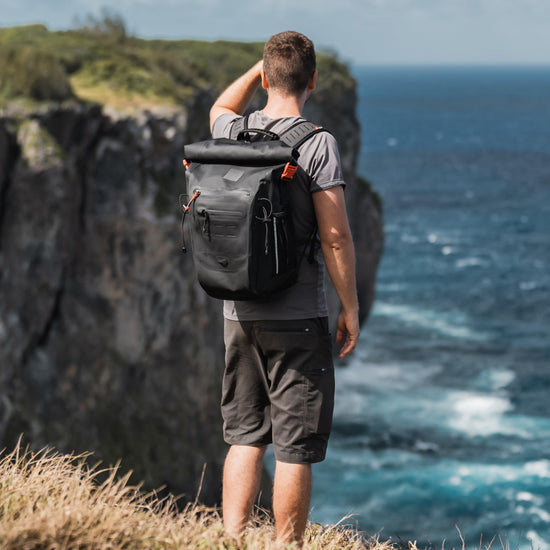 Adventure Waterproof Backpack - Black