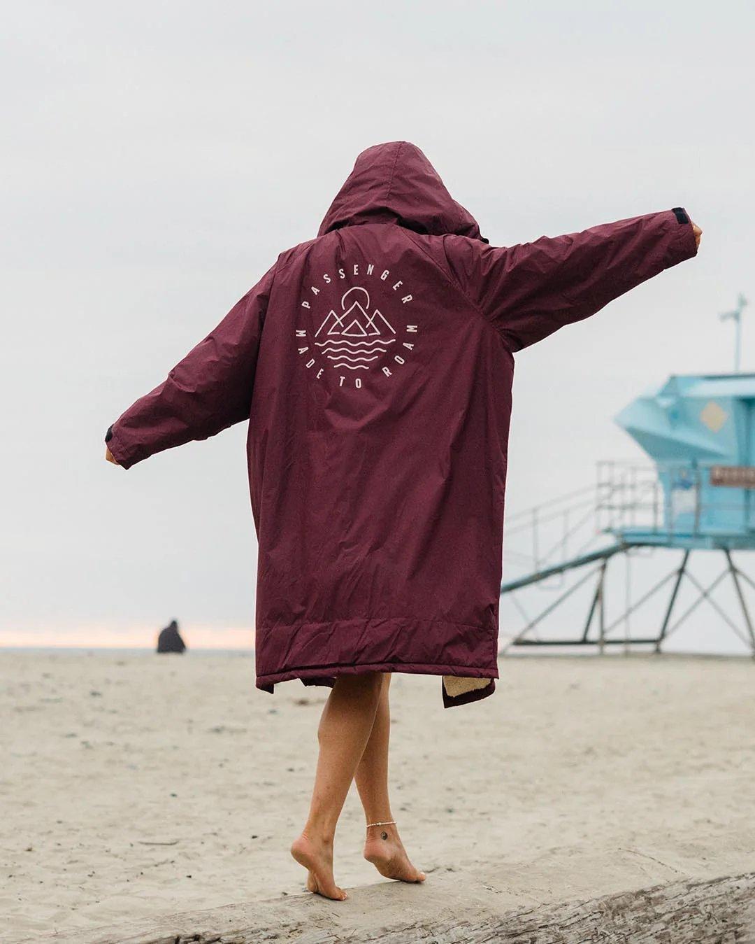 Unisex Escapism Changing Robe - Red