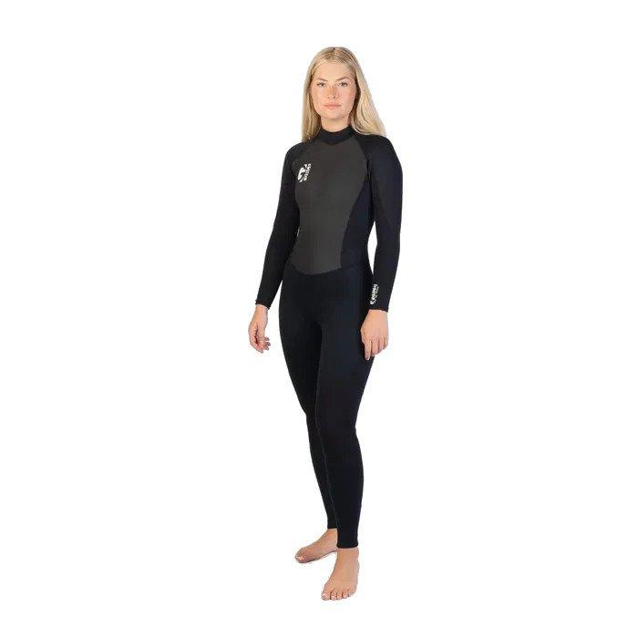 Women's GForce 3mm Flatlock Wetsuit - Black
