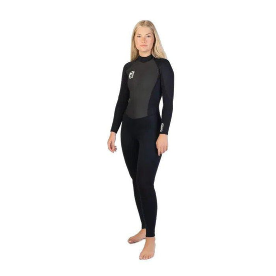 Women's GForce 3mm Flatlock Wetsuit - Black
