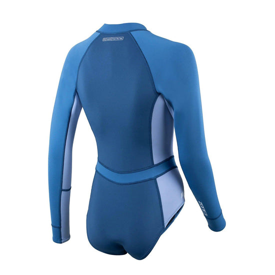 Women's Yulex Long Sleeve Swimsuit - Blue