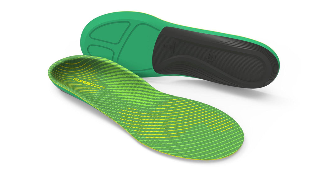 Active Support High Arch Insoles - Green