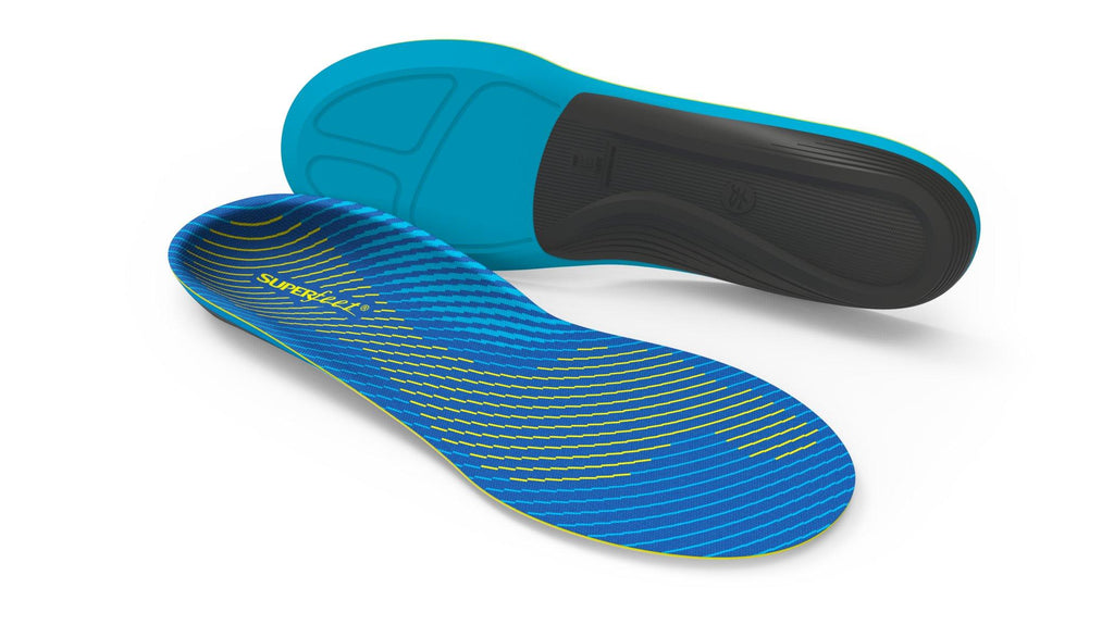 Active Support Medium Arch Insoles - Blue