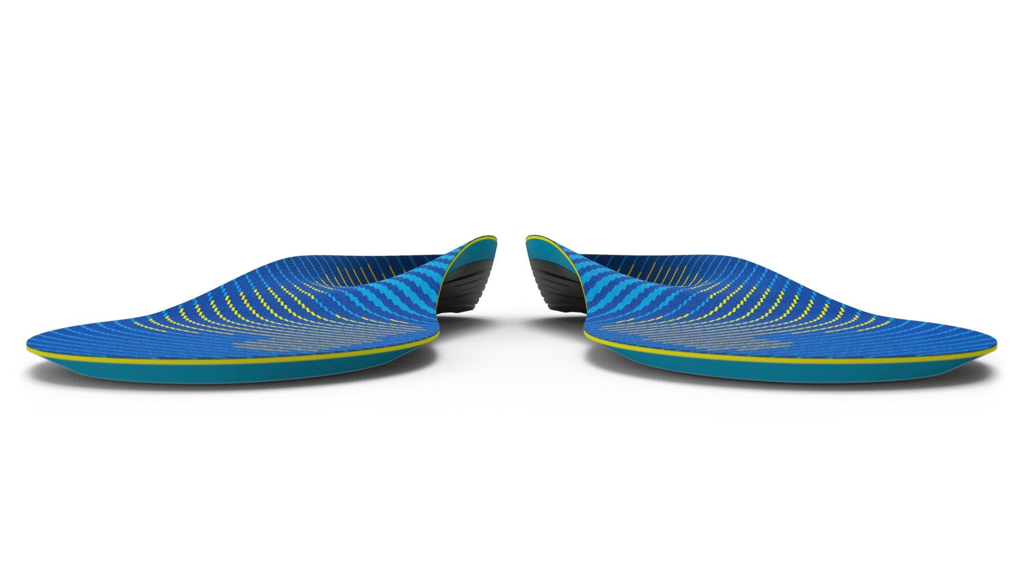Active Support Medium Arch Insoles - Blue