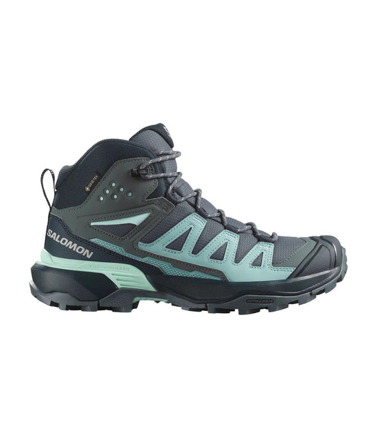Women's X Ultra 360 Mid GORE-TEX Hiking Boots - Grey/ Blue
