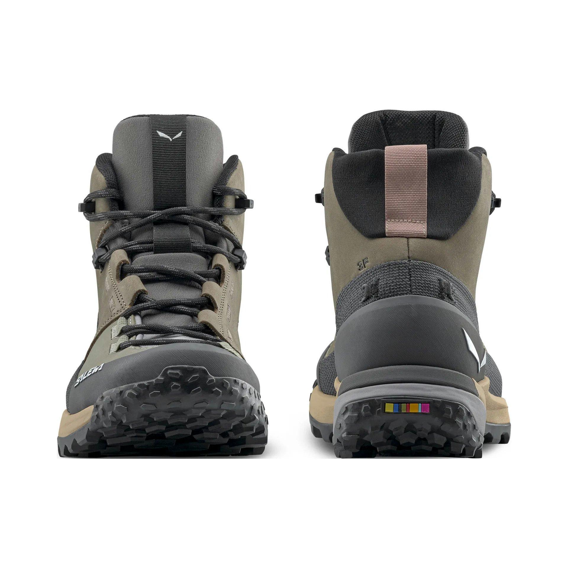 Women's Puez Leather Mid PTX Hiking Boots - Brown