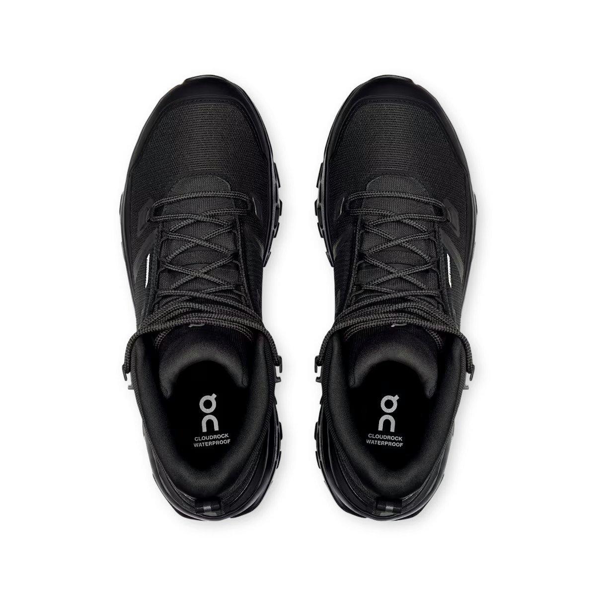 Men's Cloudrock Mid Waterproof Hiking Boot - Black