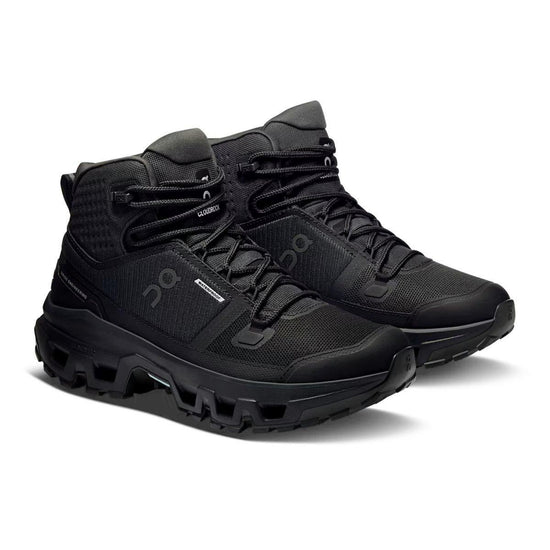 Women's Cloudrock Mid Waterproof Hiking Boots - Black