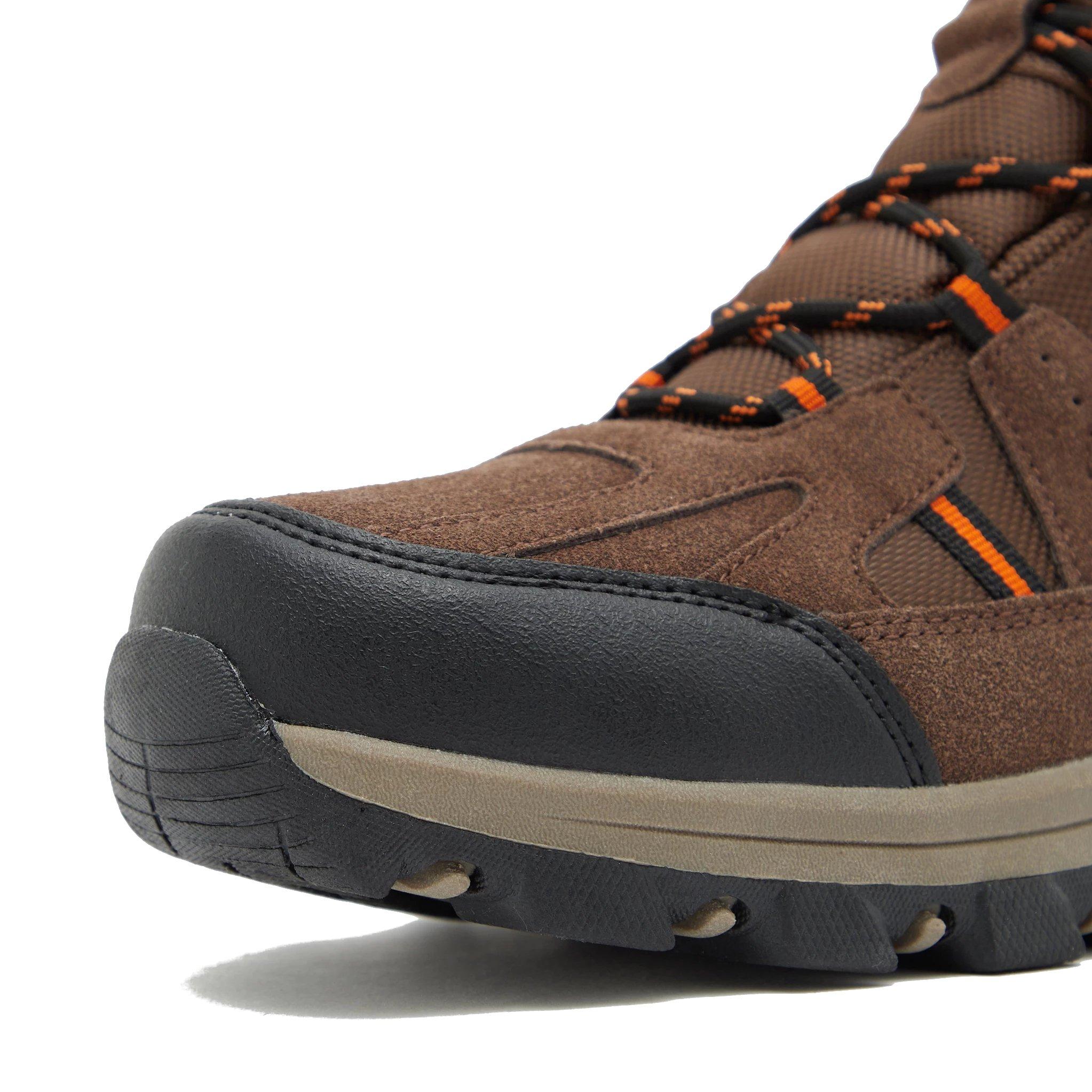 Men's Buxton Waterproof Mid Walking Boots - Brown