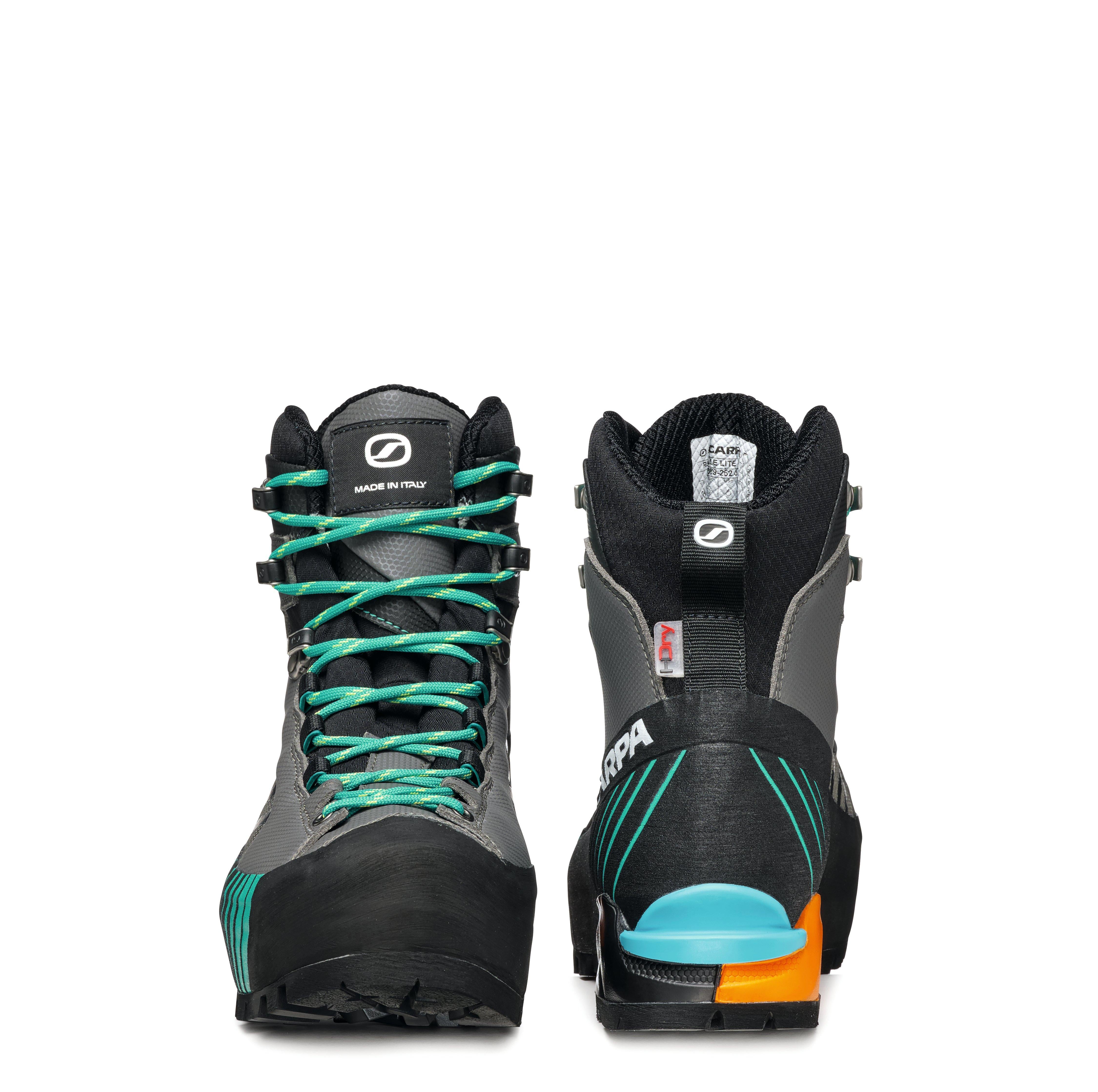 Women's Ribelle Lite HD Mountaineering Boots - Iron Grey/Tropical Green