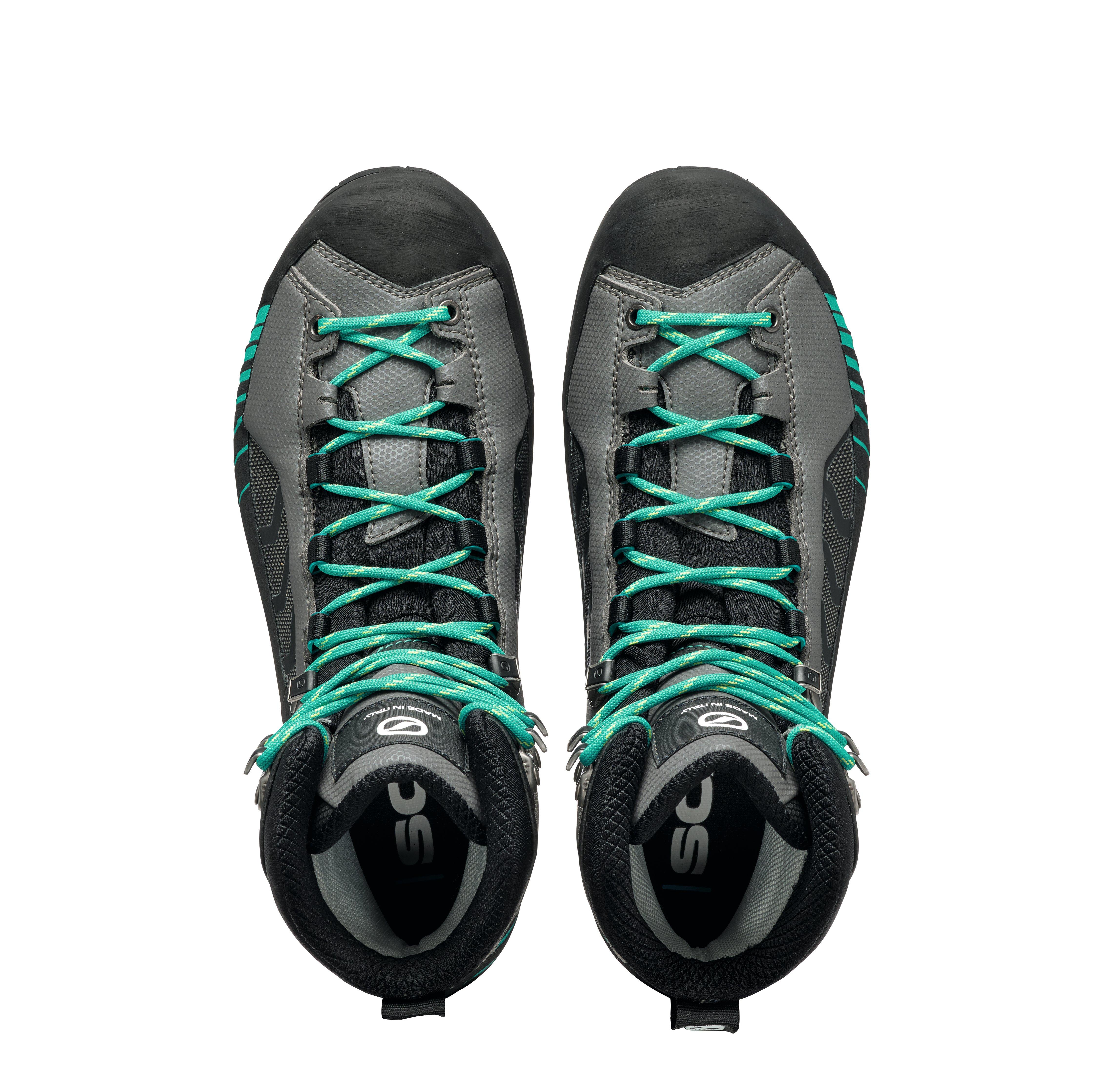 Women's Ribelle Lite HD Mountaineering Boots - Iron Grey/Tropical Green