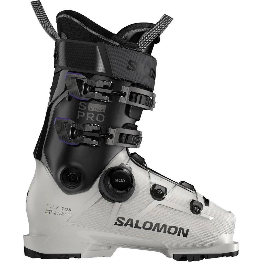 Women's S/Pro Supra BOA 105 Ski Boot - Grey / Aurora / Black