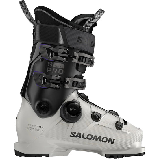 Women's S/Pro Supra BOA 105 Ski Boot - Grey / Aurora / Black