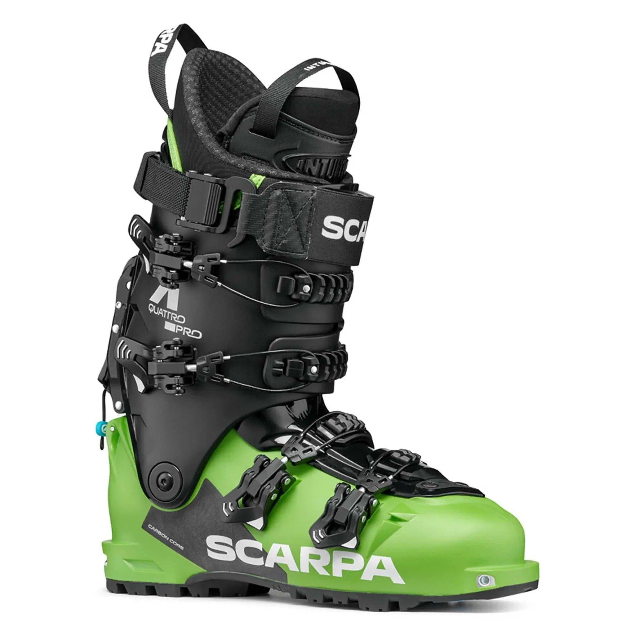 Scarpa - Men's 4Quattro Pro Ski Boot - Green / Black | Tiso