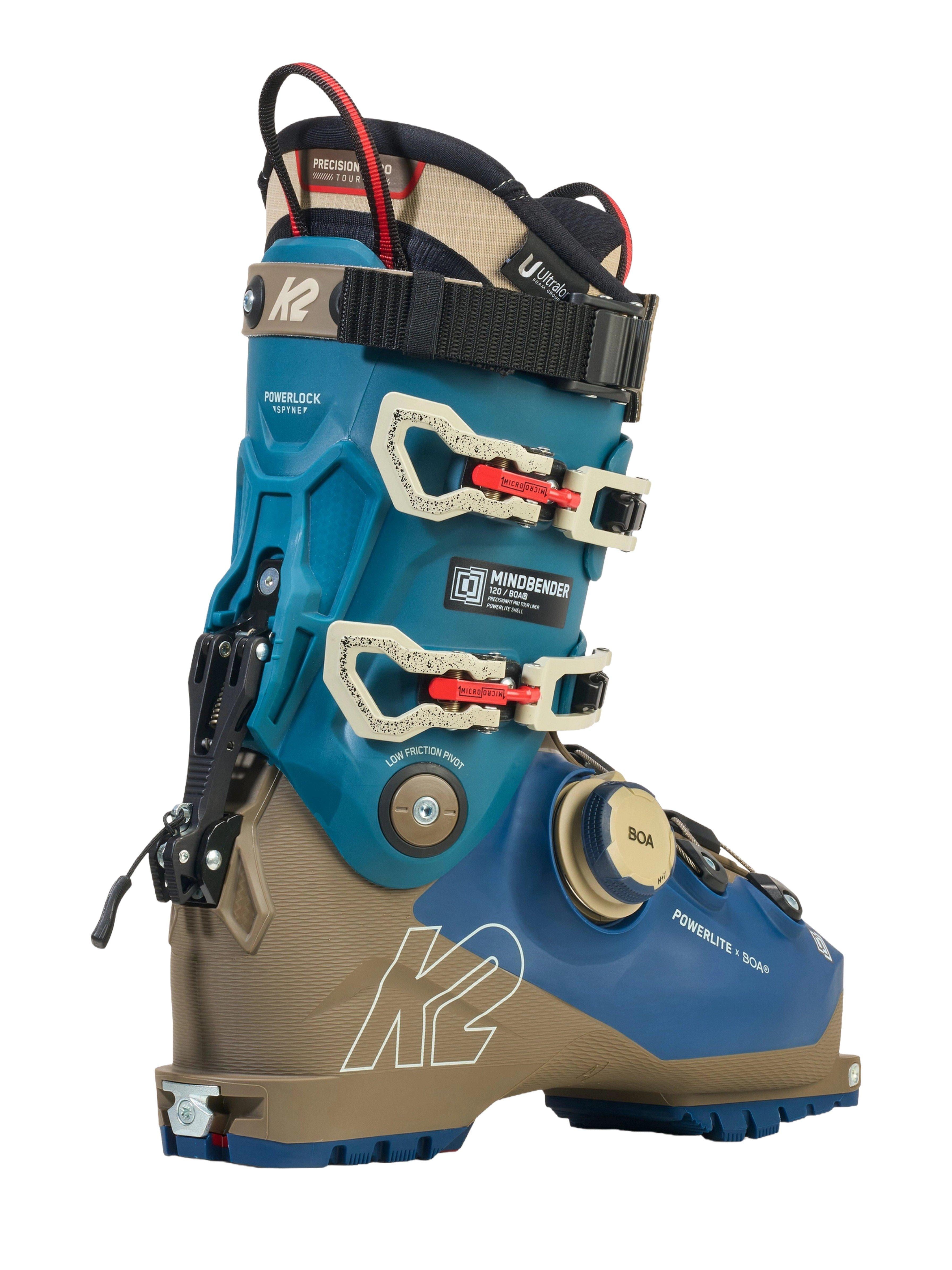 Men's Mindbender 120 BOA Ski Boot - Blue / Brown