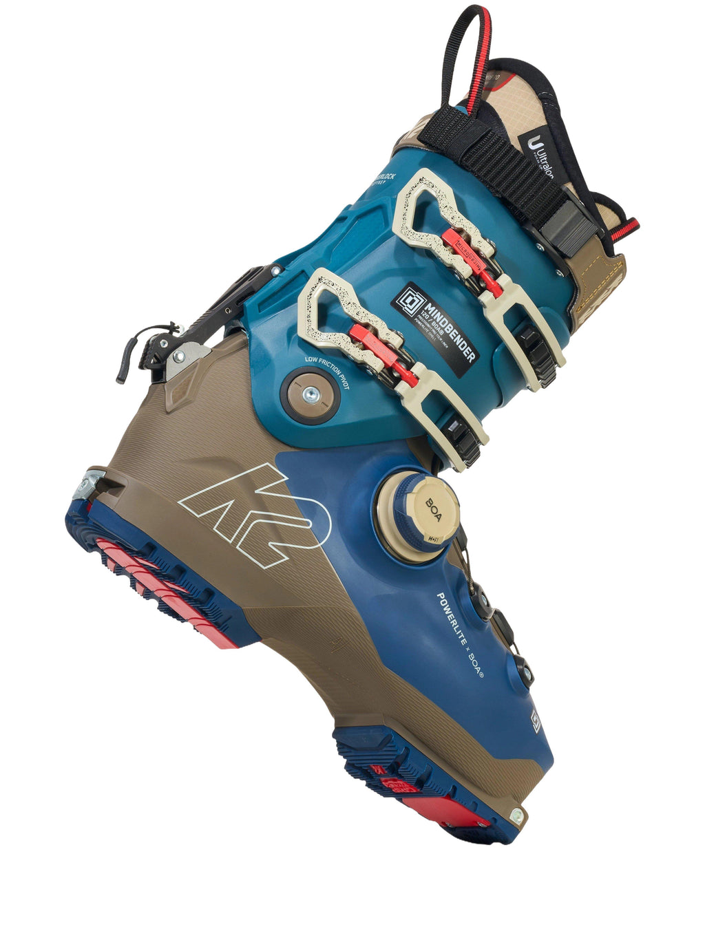 Men's Mindbender 120 BOA Ski Boot - Blue / Brown