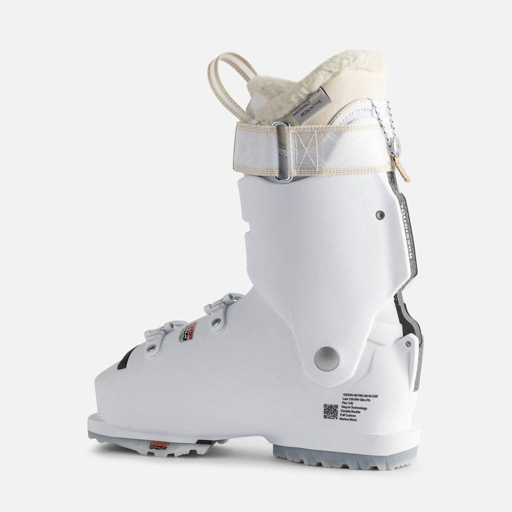 Women's Vizion 4B Pro 80 GW Ski Boots - White