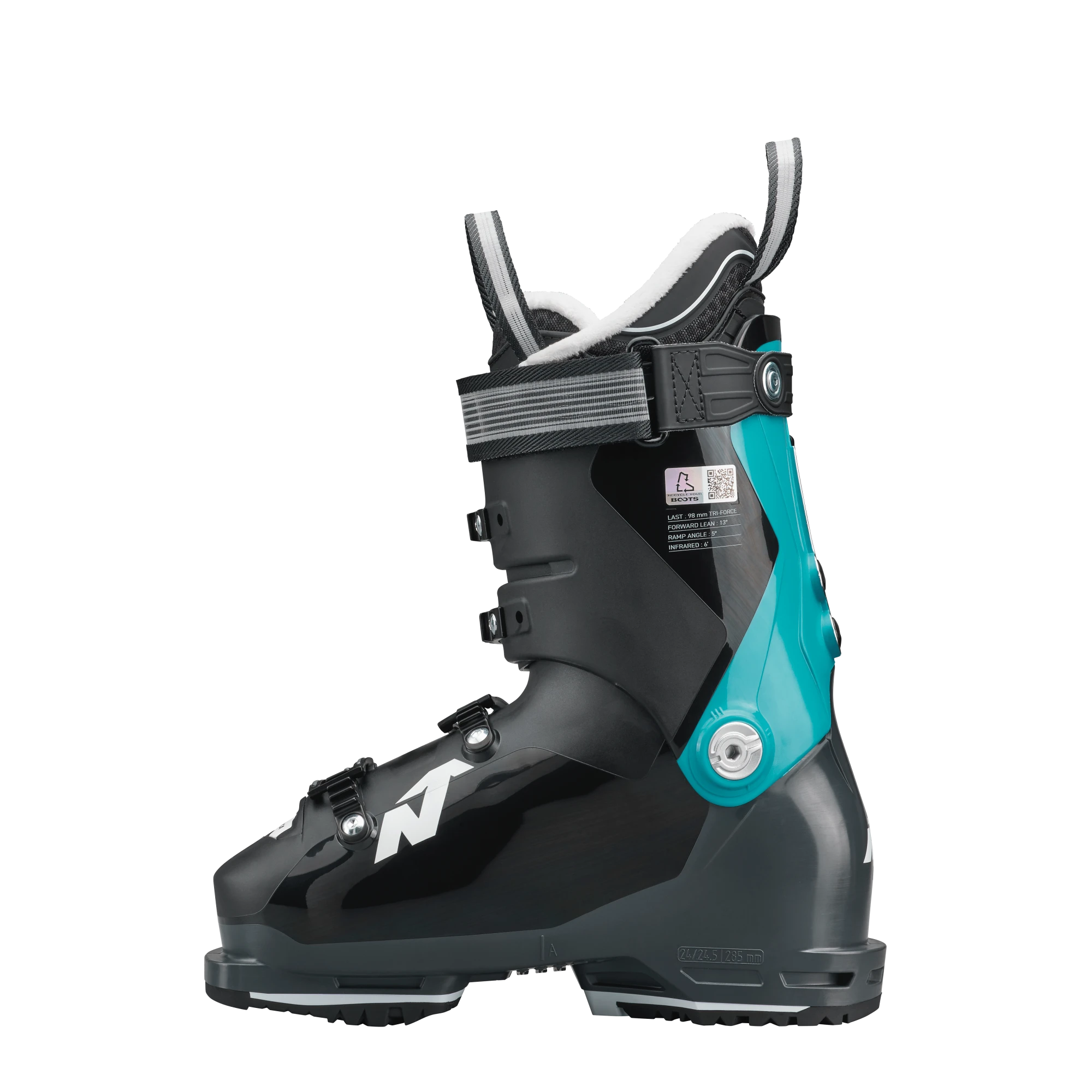 Women's Promachine 95 GW Ski Boots - Black / Grey / Blue