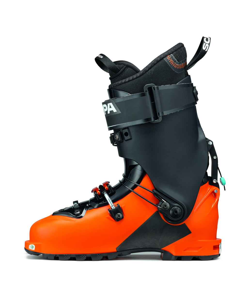 Men's Maestrale 110 Touring Ski Boots - Orange/Black