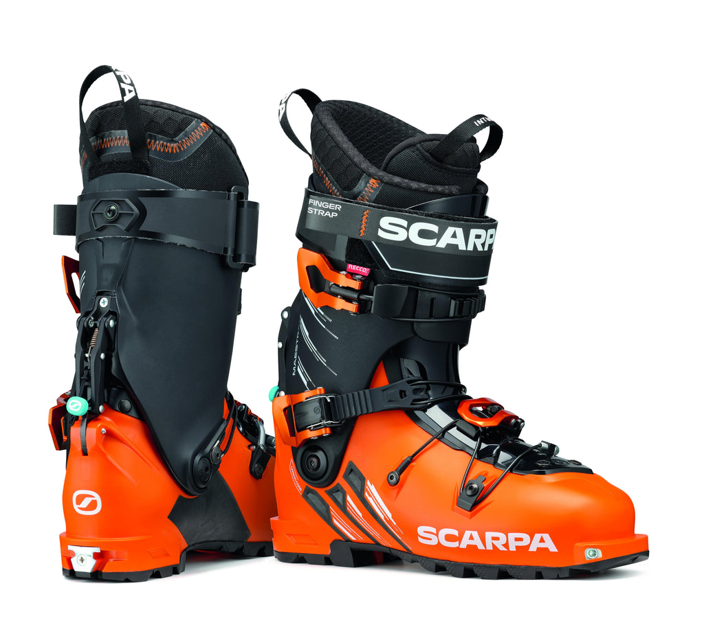 Men's Maestrale 110 Touring Ski Boots - Orange/Black