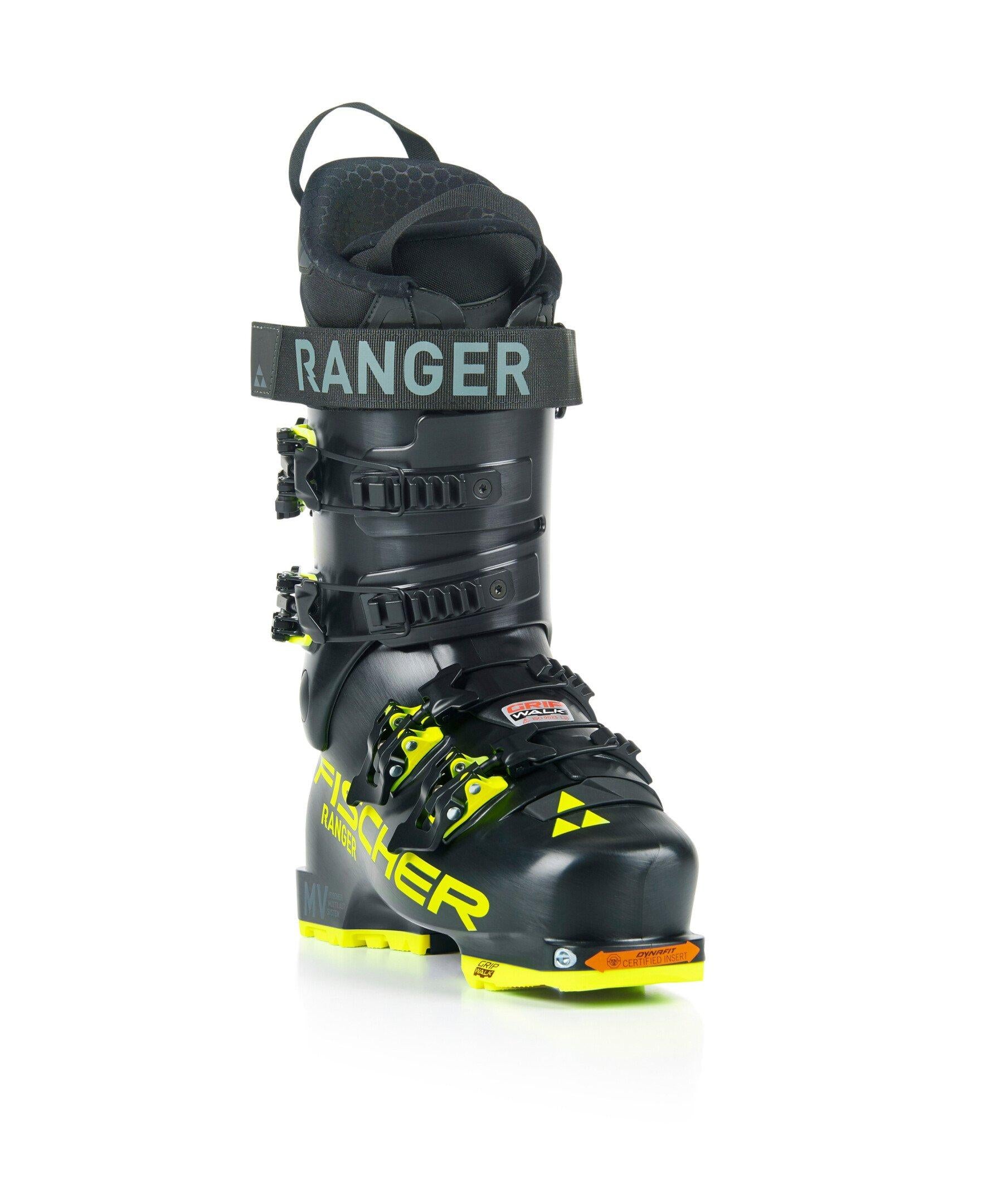 Fischer Men's Ranger 110 MV DYN Ski Boots - Black / Yellow | Tiso