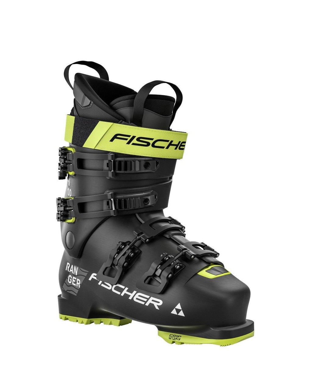 Men's Ranger HV 100 Vacuum Ski Boots - Black / Yellow