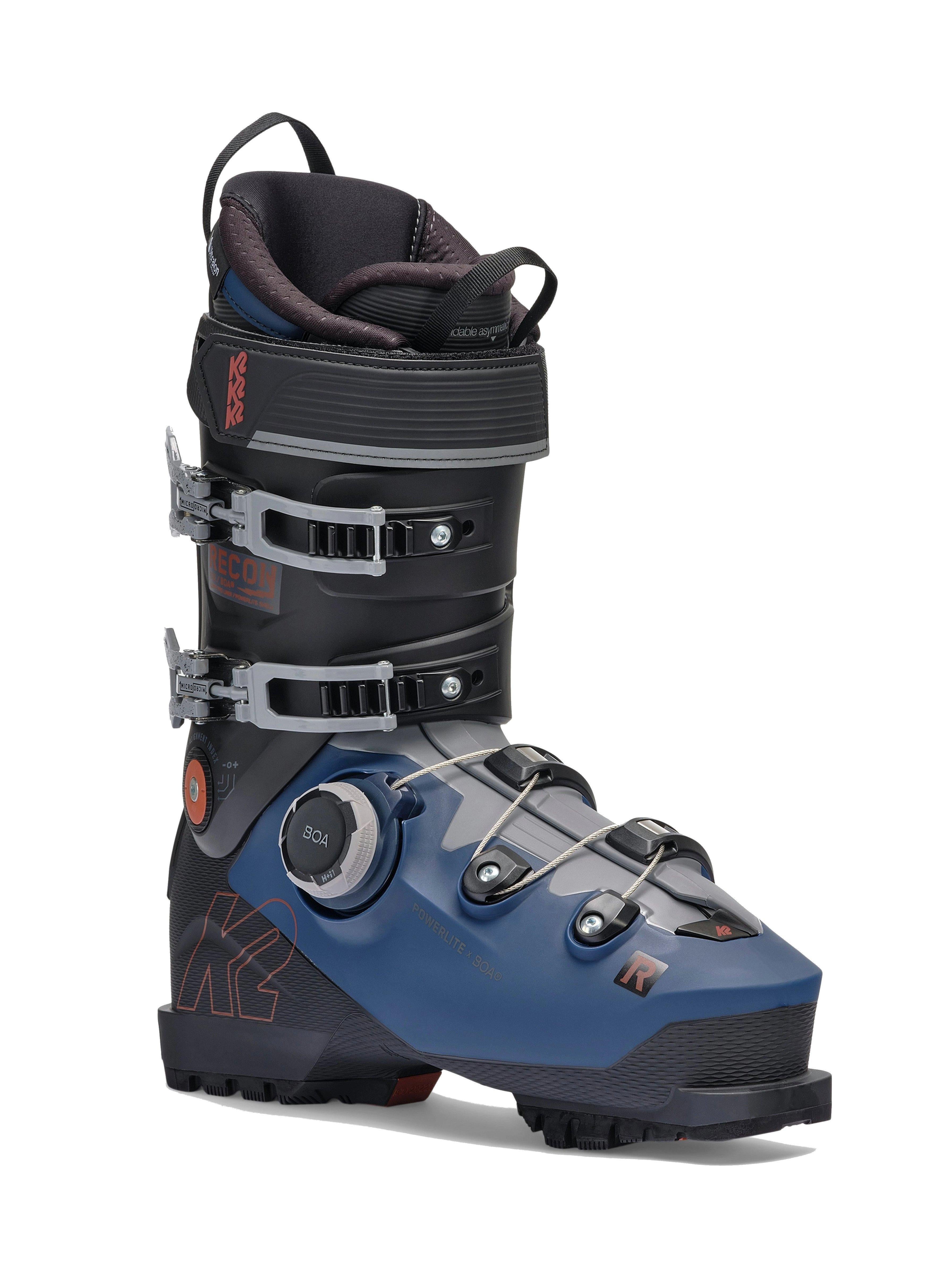 Men's Recon 110 BOA Ski Boots - Black / Blue