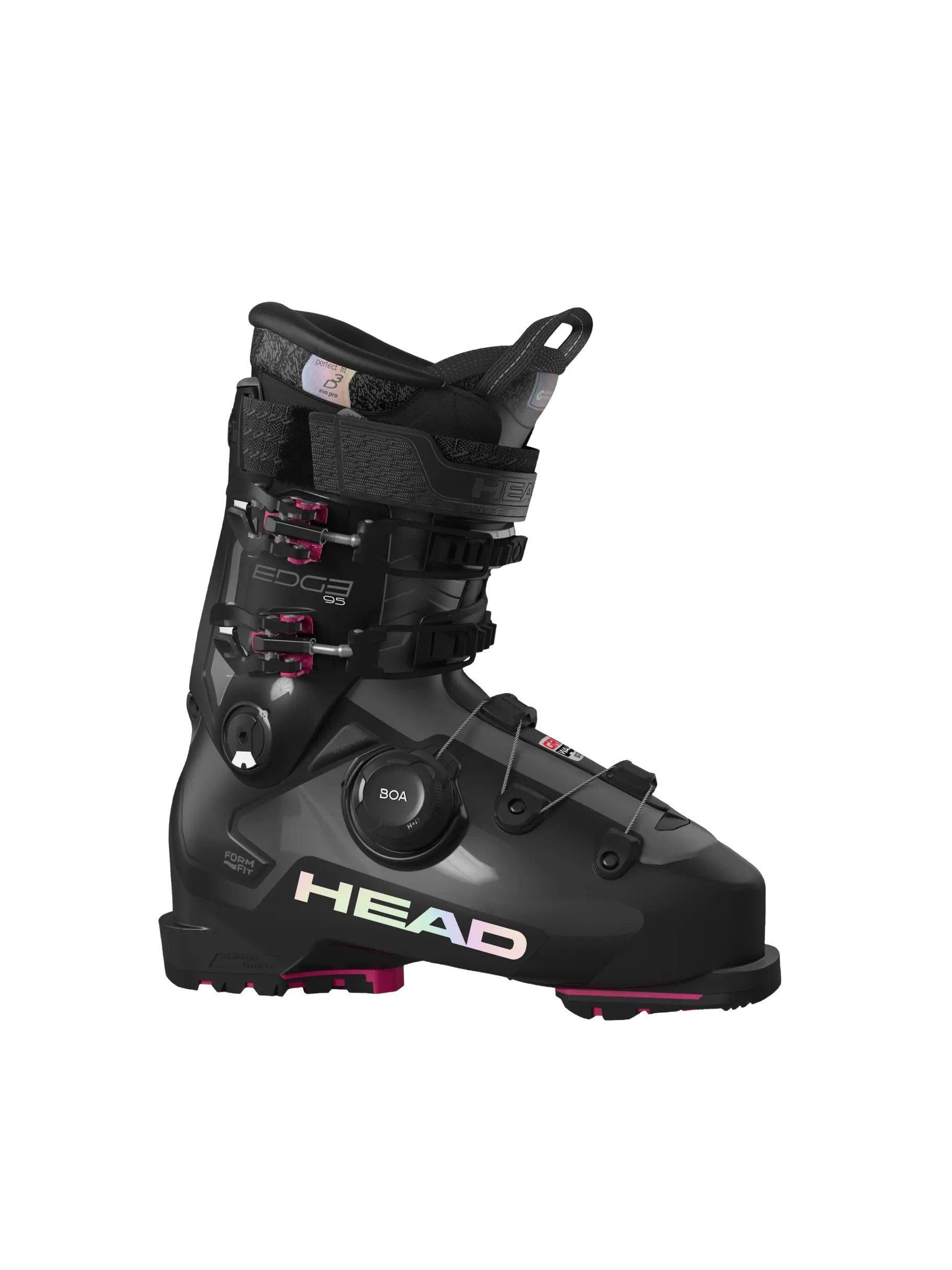 Women's Edge 95 HV GW BOA Ski Boot - Black / Fuchsia