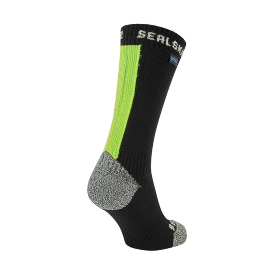 Briston Waterproof All Weather Mid Socks - Black/Yellow