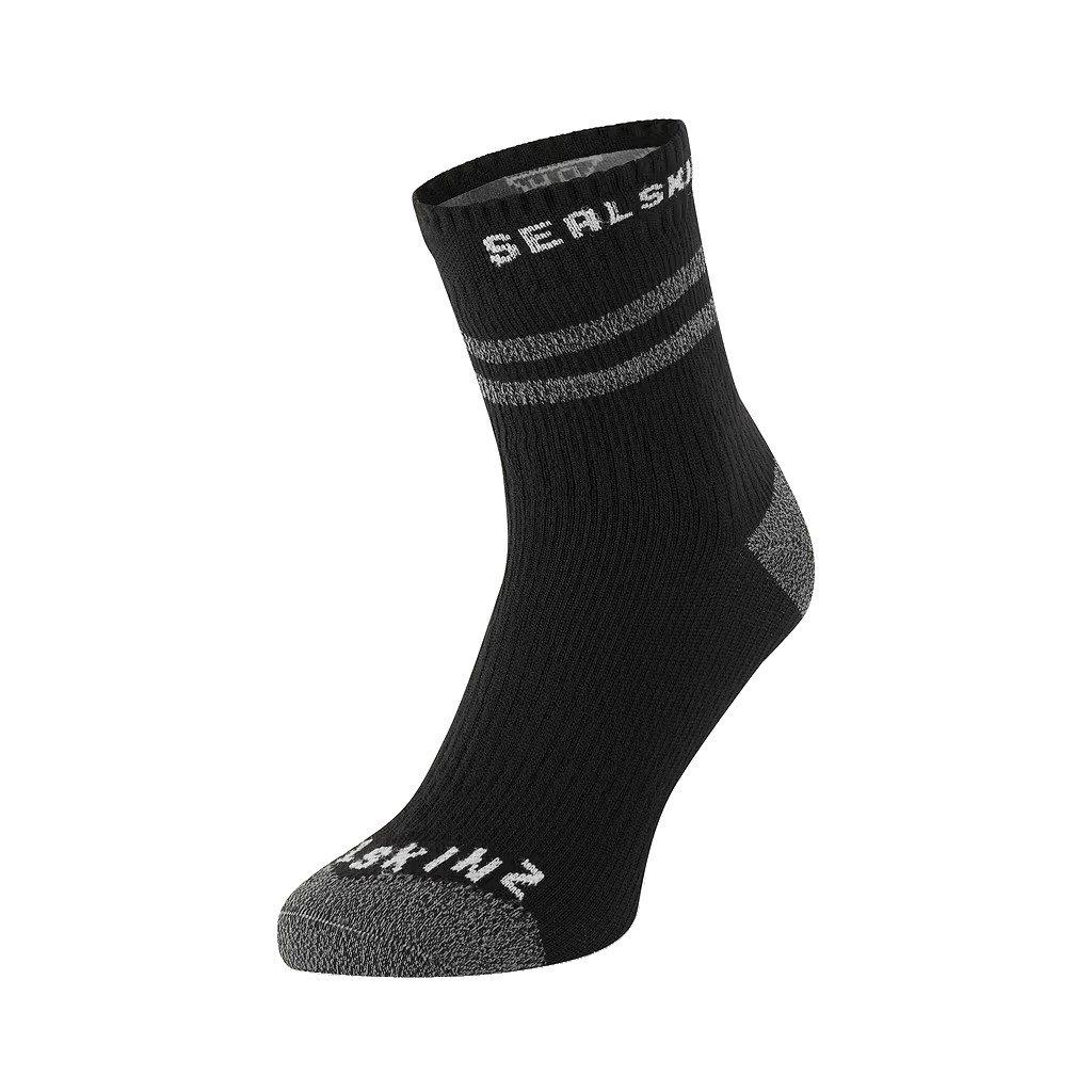 Mautby Waterproof Warm Weather Ankle Socks - Black