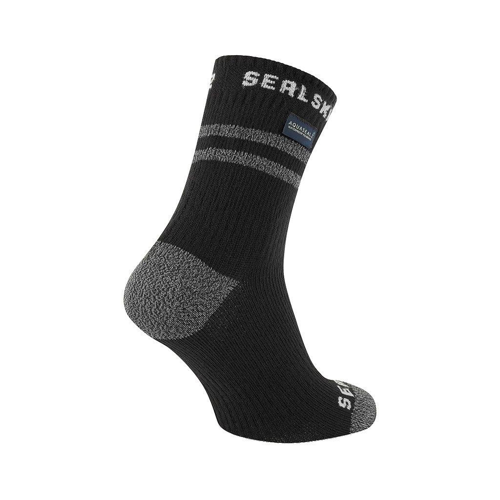Mautby Waterproof Warm Weather Ankle Socks - Black